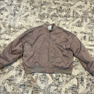 Brown Bomber Jacket